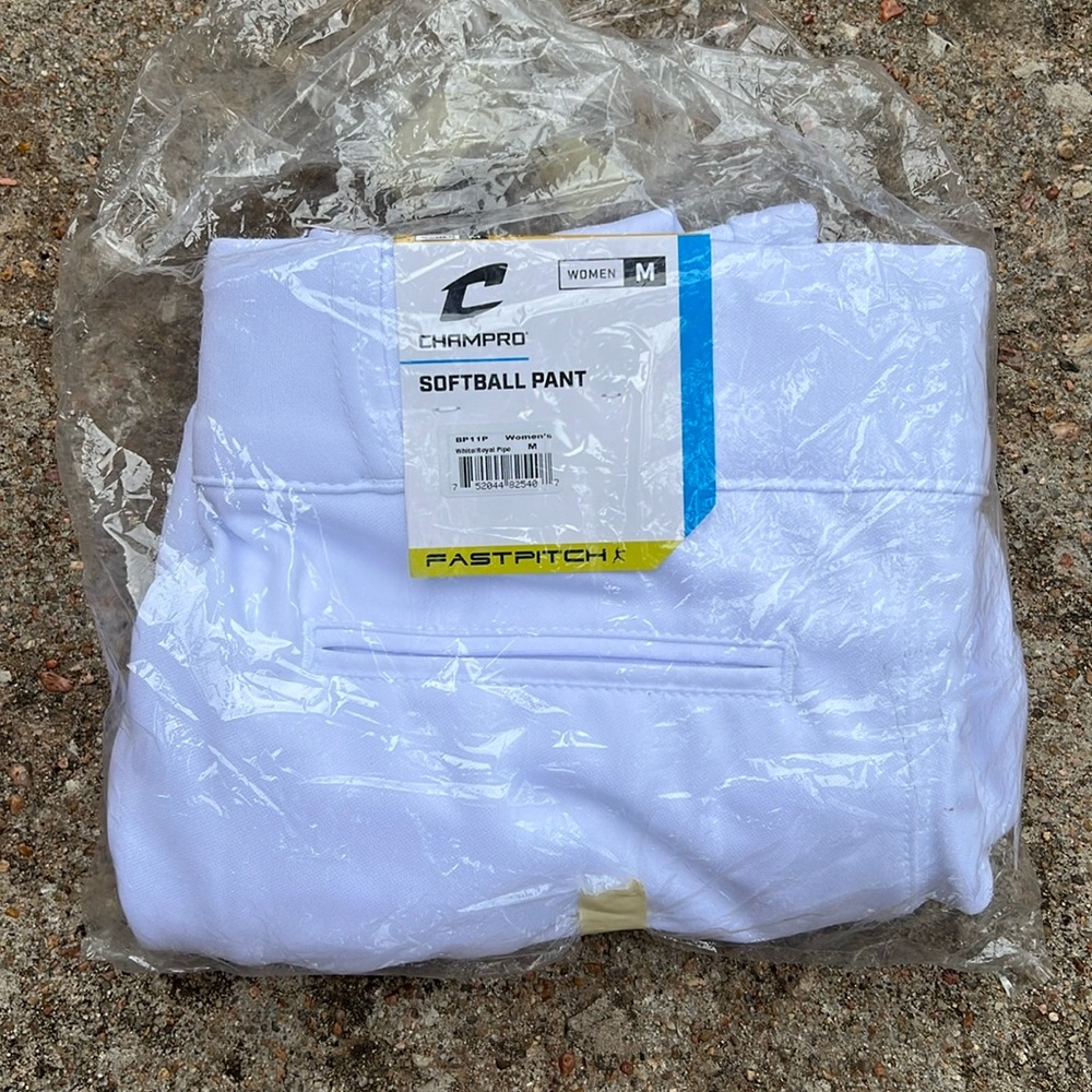 Champro Women’s White Softball Pants - M